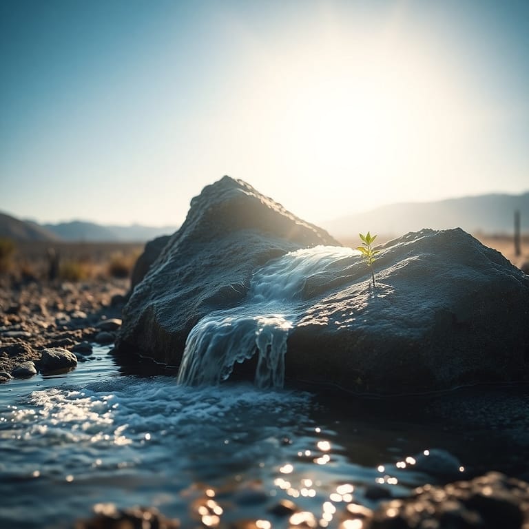 Água viva: A oferta de Deus para solucionar a idolatria do povo Fonte de Água Viva (GPT)